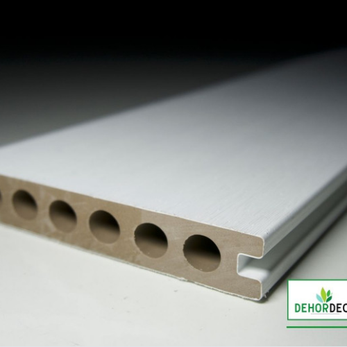 WPC DEHOR DECKING DARK WHITE CM 220x13,8x2,3