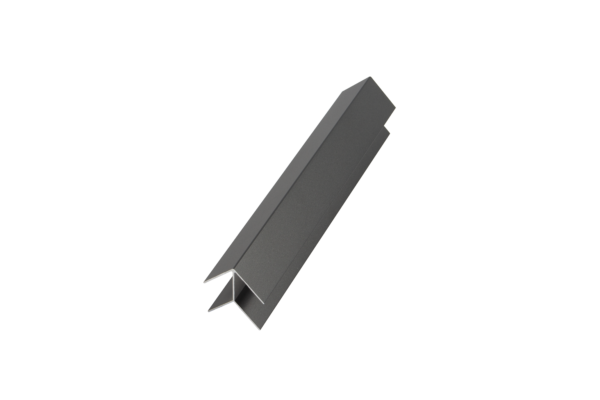 PROFILO ANGOLO ESTERNO DARK GREY CM 290x6.3x6.3